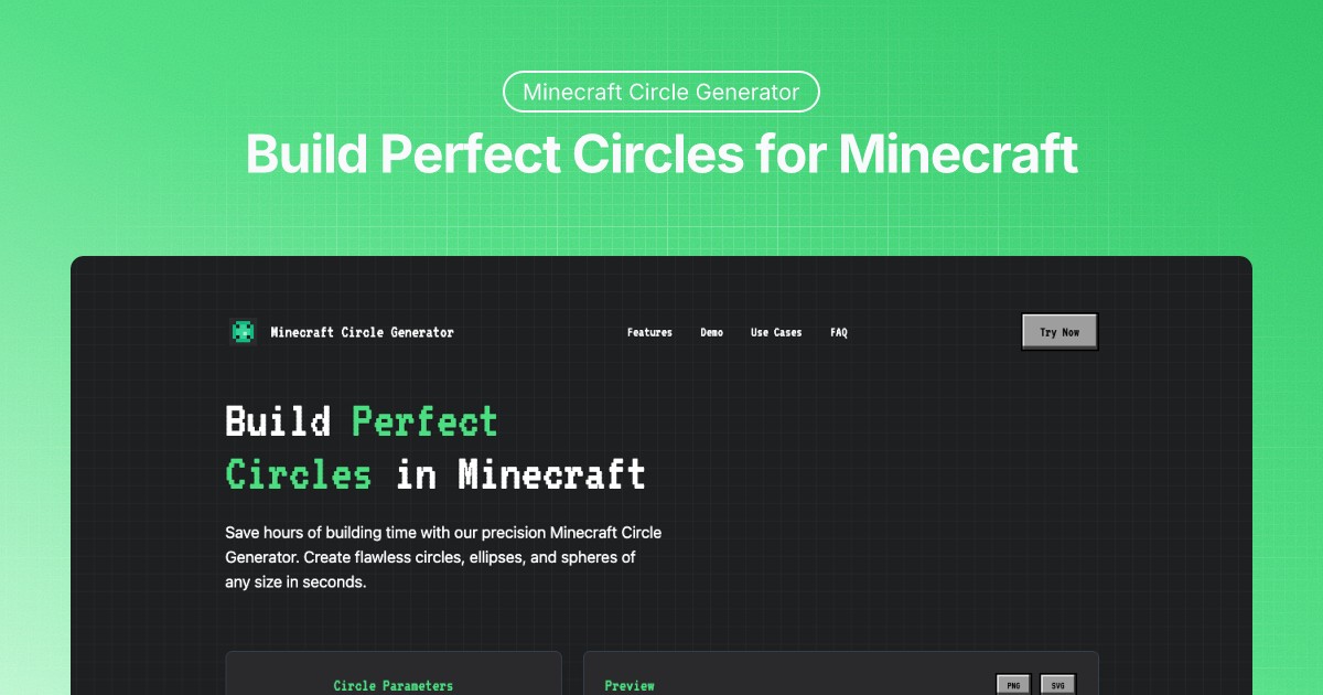 minecraftcirclegenerator.io logo
